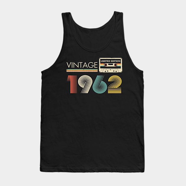 Vintage 1962 Limited Edition Cassette Tank Top by louismcfarland